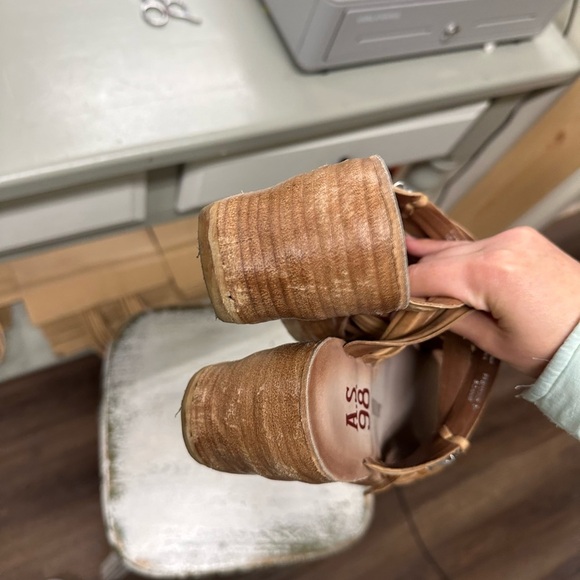 A.S.98 Nicolls wedge heel sandal - Picture 5 of 8